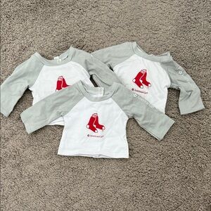 American Girl Gray and Red Doll Tops